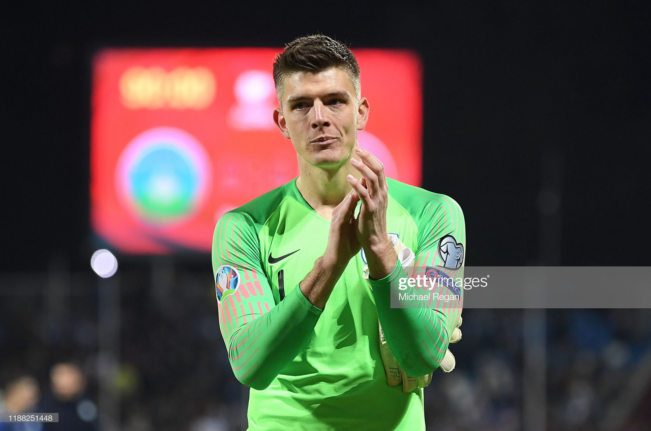 Nick Pope expresses 'unbelievable pride' after competitive England debut