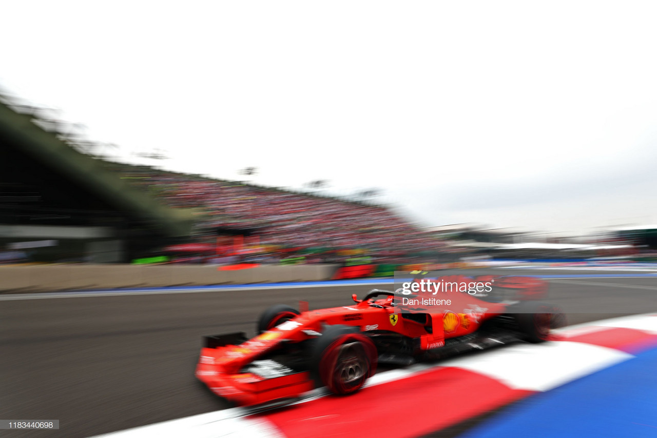 Ferrari take top spot as Albon spins out - Mexico FP2