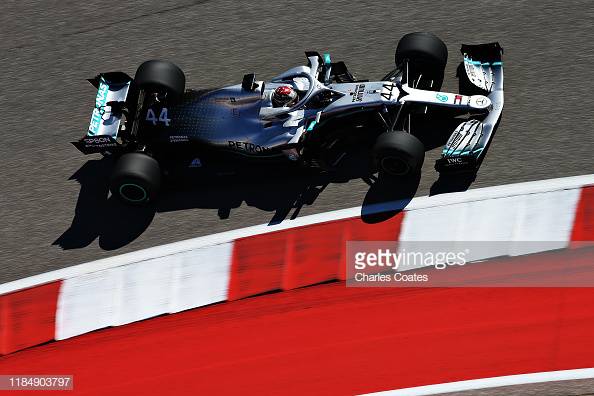 Hamilton tops the timesheets in US GP FP2