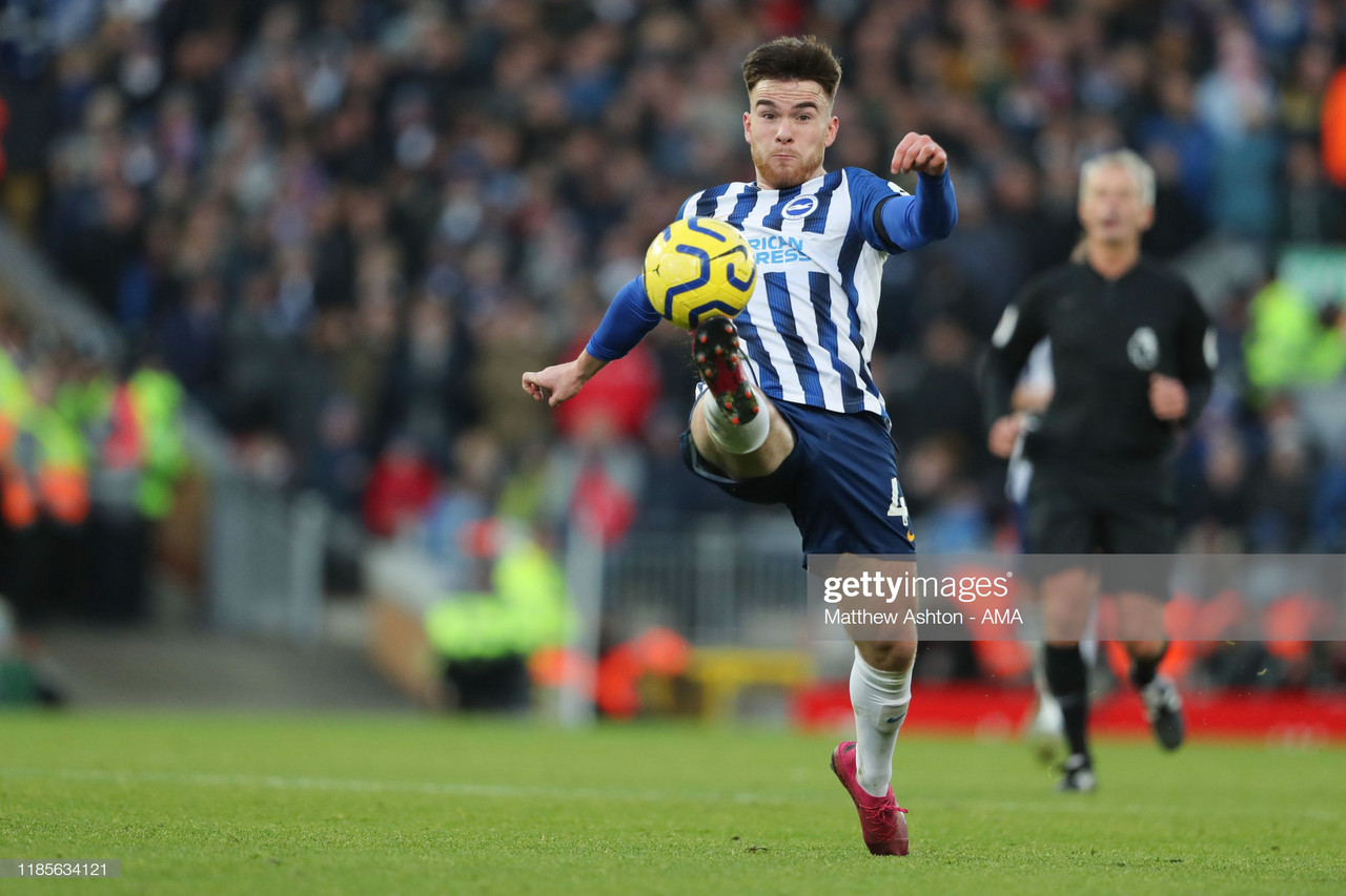 Aaron Connolly thought he did "OK" after clash with Virgil van Dijk