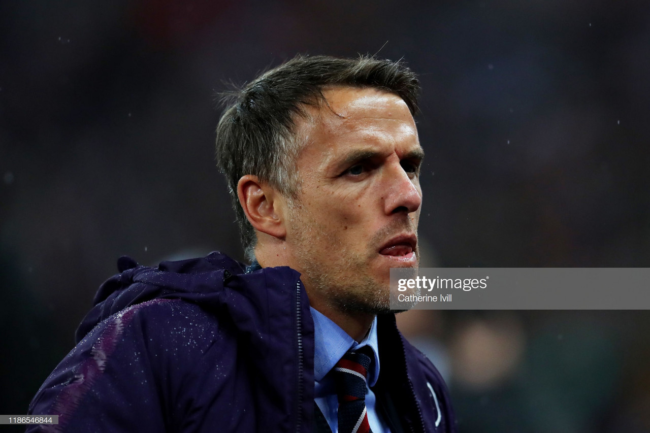 Phil Neville admits England have gone backwards since the World Cup
