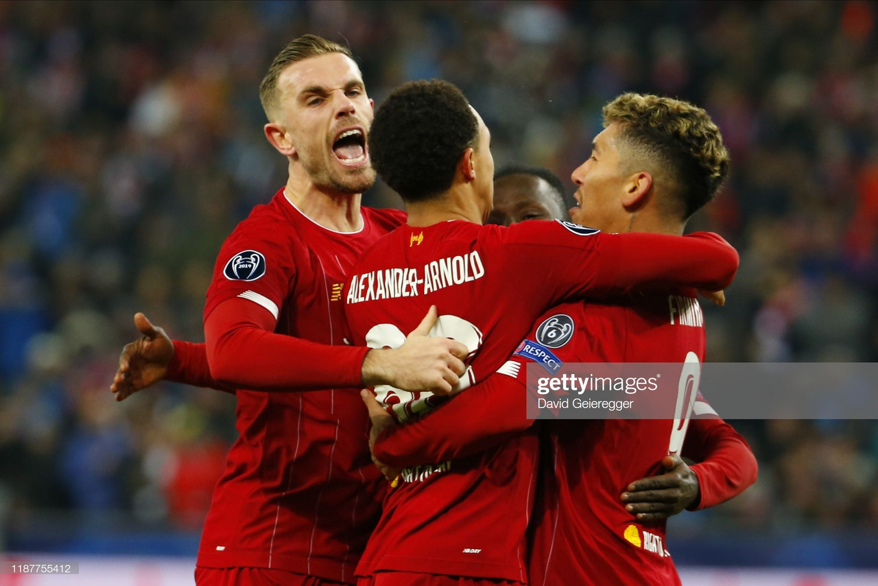 RB Salzburg 0-2 Liverpool: Reds progress to Champions League knockouts in style