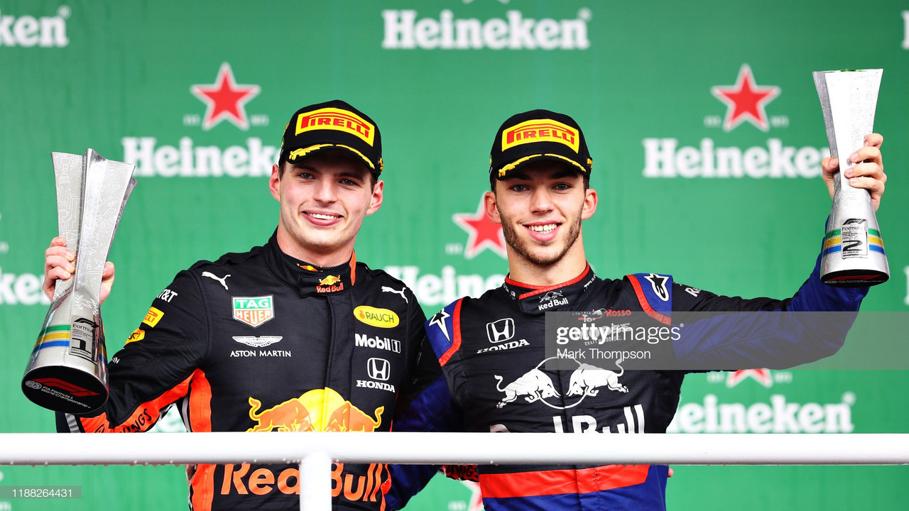 Honda take one-two finish as Verstappen wins epic Brazil Grand Prix