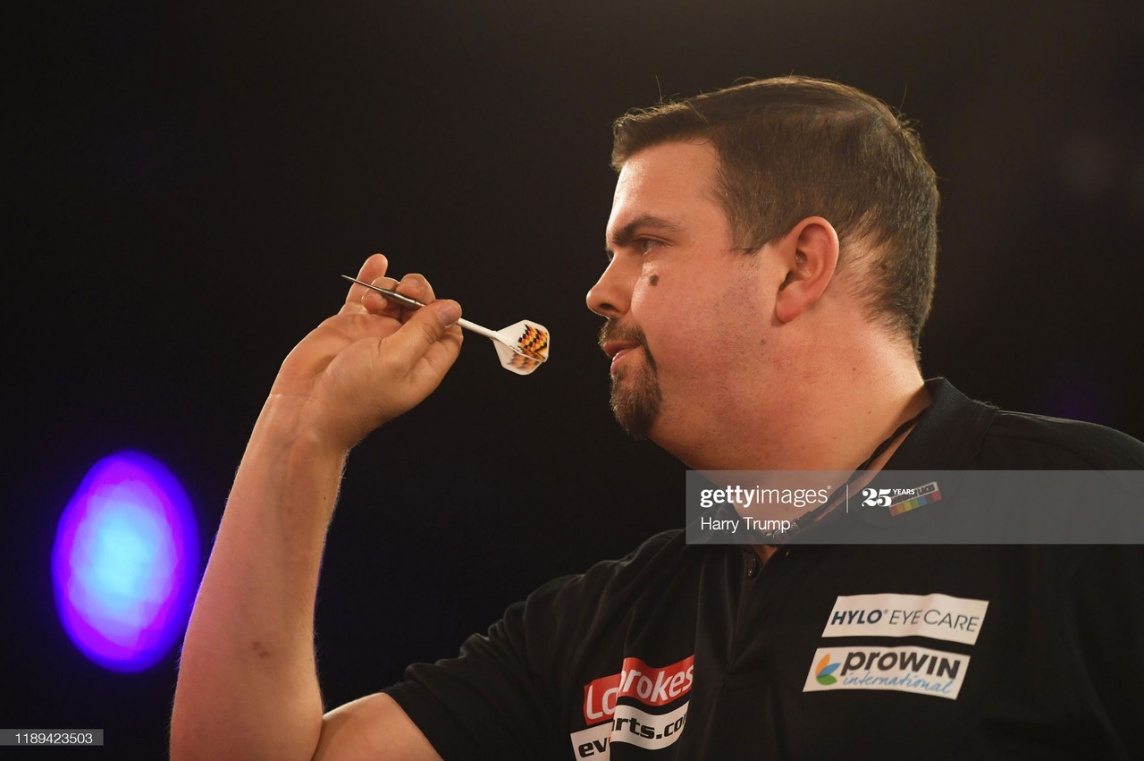 Betfred World Matchplay first round: defending champion makes shock exit