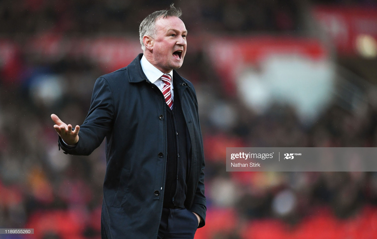 Michael O'Neill says "The hungrier team won" after Wigan Athletic defeat