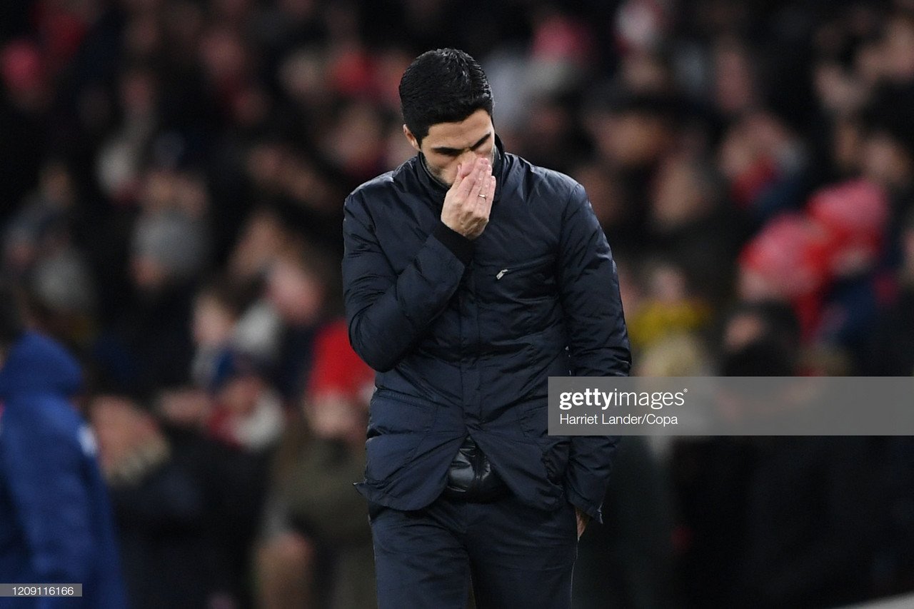 Arsenal knocked out by late Olympiacos goal as Gunners Europa League hopes end in Greek tragedy leaving Arteta 'hurt'