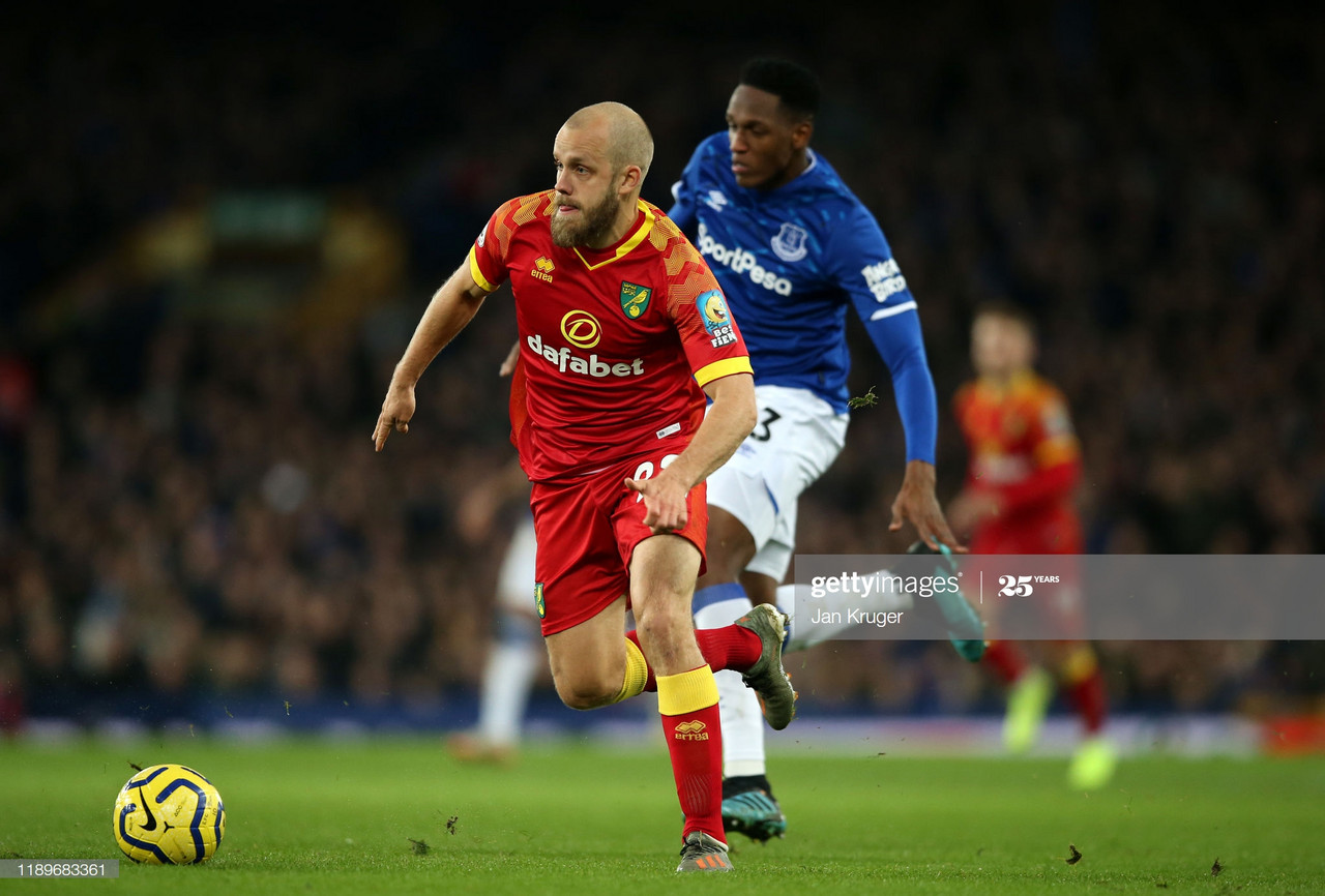 Fans will need to switch channels at half-time during Norwich City and Everton game