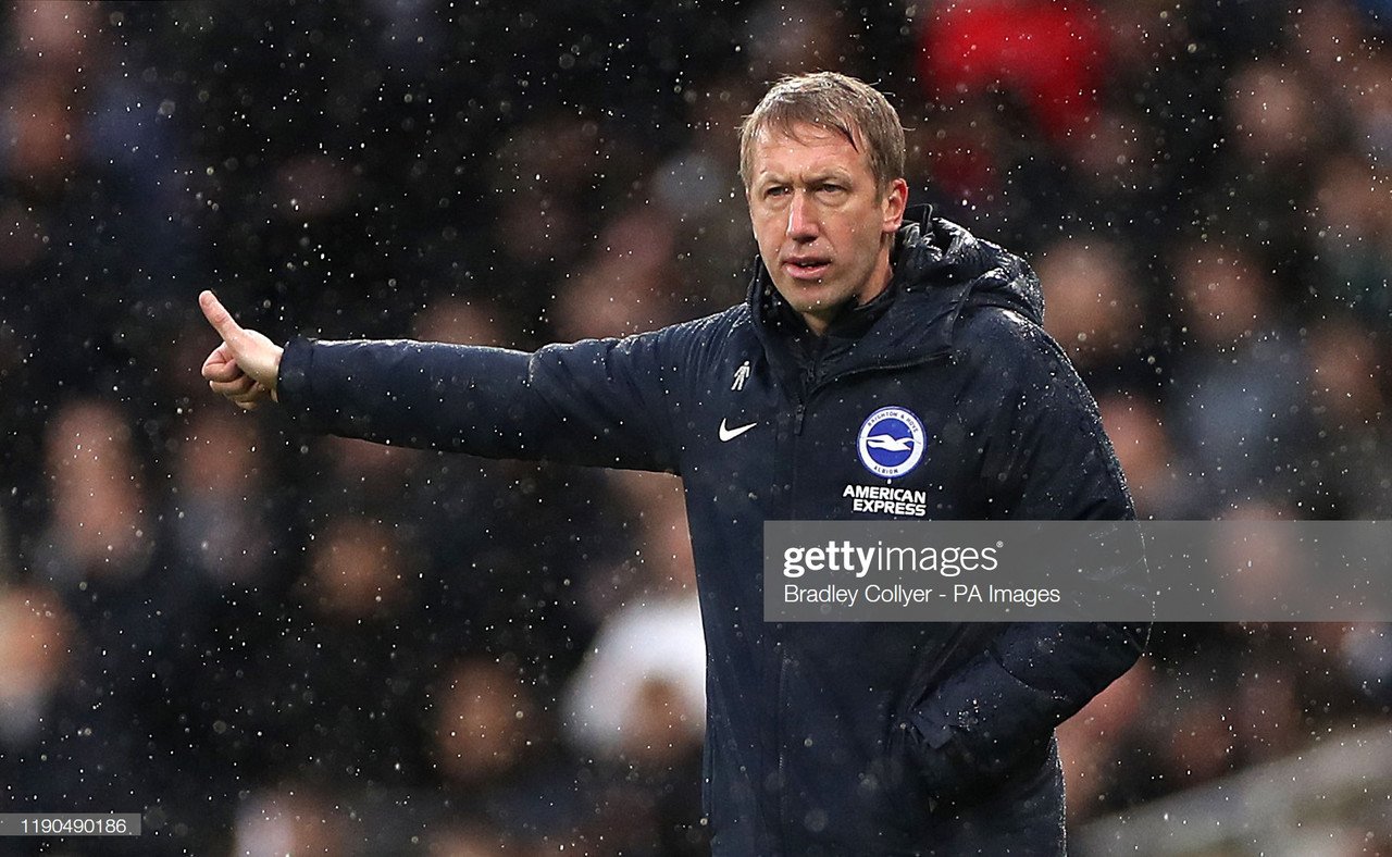 Graham Potter says "small margins went against us" in Brighton's loss to Tottenham Hotspur
