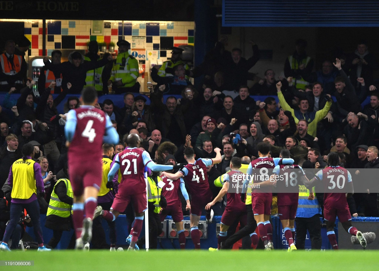 Chelsea FC 0-1 West Ham United: Back-in-form Hammers stun high-flying Blues