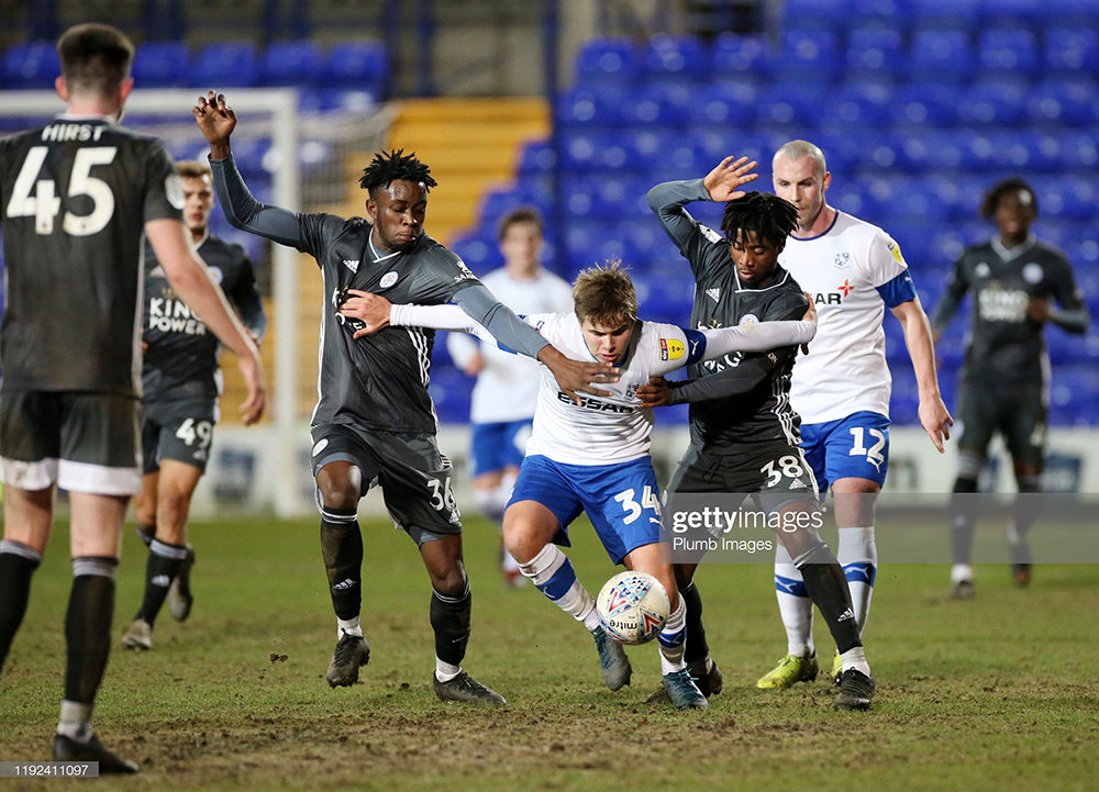 Tranmere Rovers 1-2 Leicester City U’21s: Two second half goals send the young Foxes into Quarter
Final of the Leasing.com Trophy
