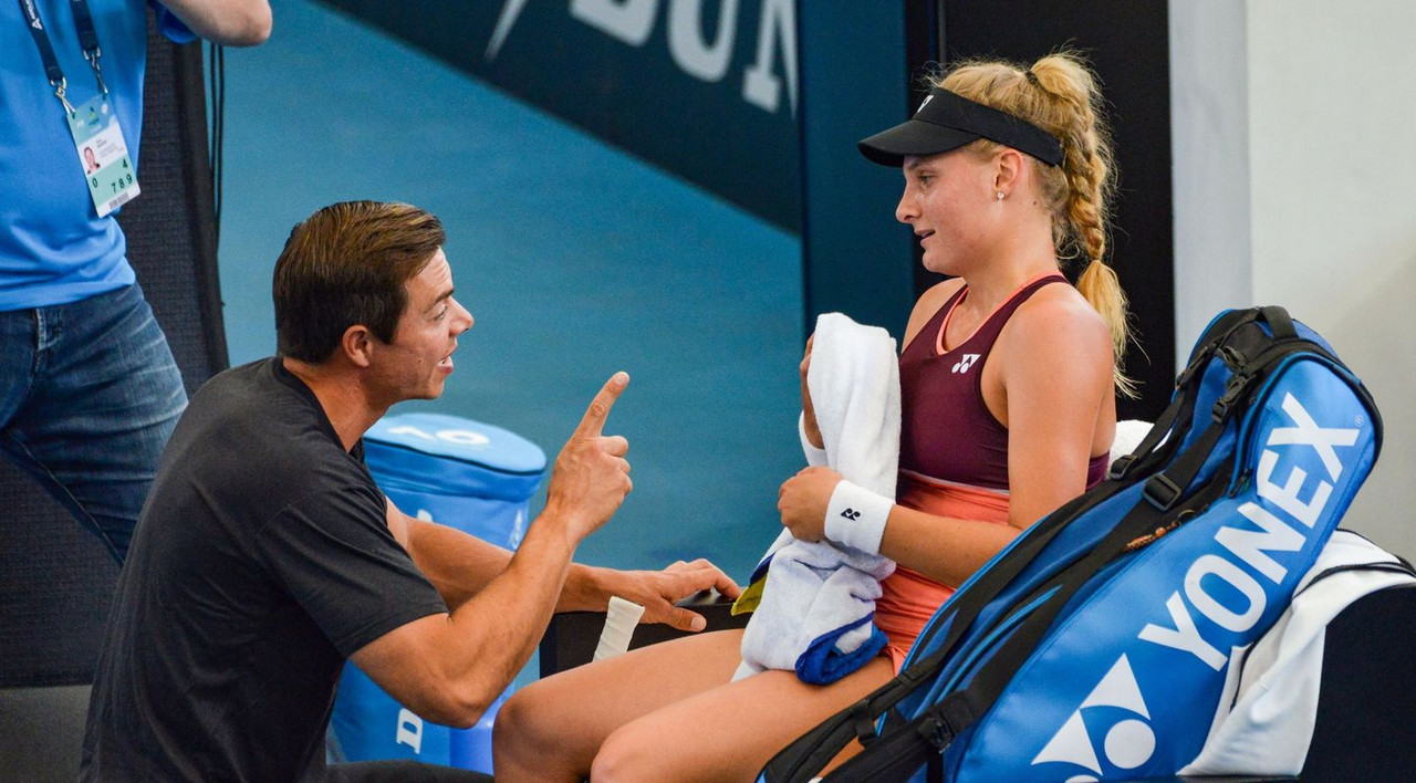 Sascha Bajin and Dayana Yastremska part ways after less than a year together