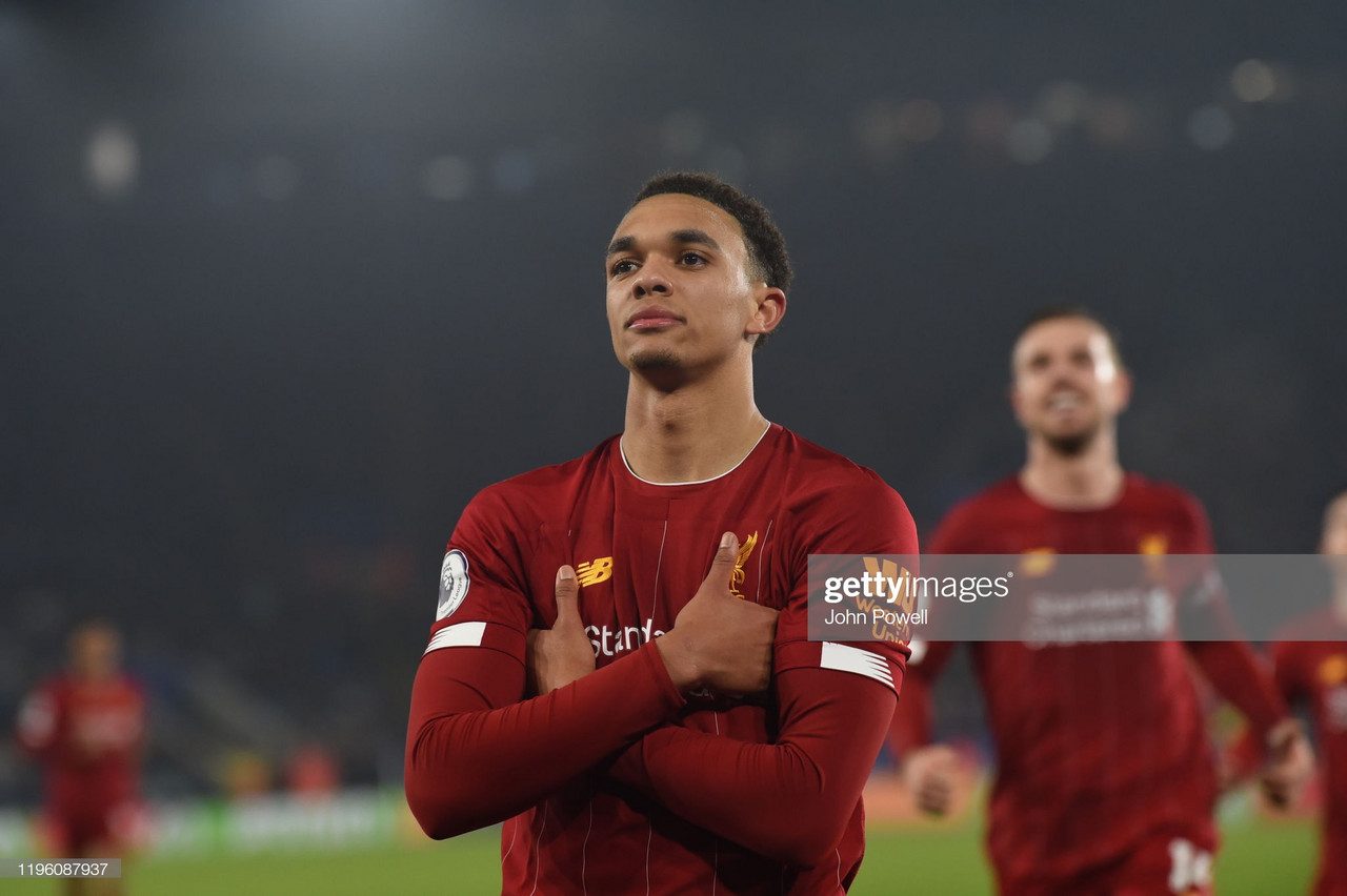 Alexander-Arnold hails Leicester victory as Liverpool's 'best performance of the season'