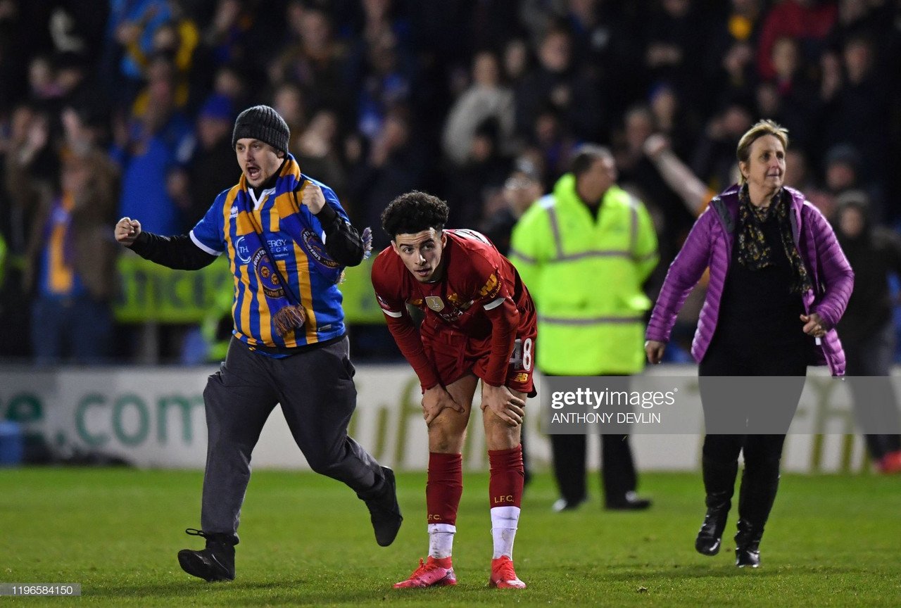 Shrewsbury 2-2 Liverpool: Reds' lack-lustre draw results in FA Cup replay