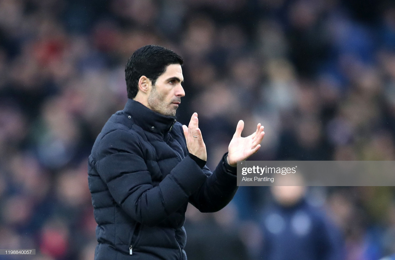 Arsenal boss Arteta on Aubameyang's VAR red card at Palace: "It looked nasty"