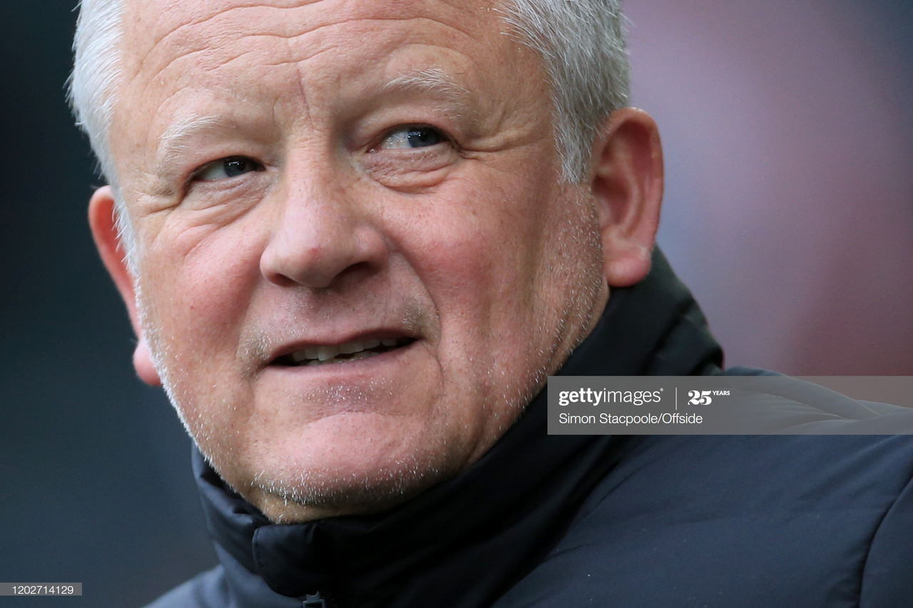 Chris Wilder: "We expect technology to be correct"