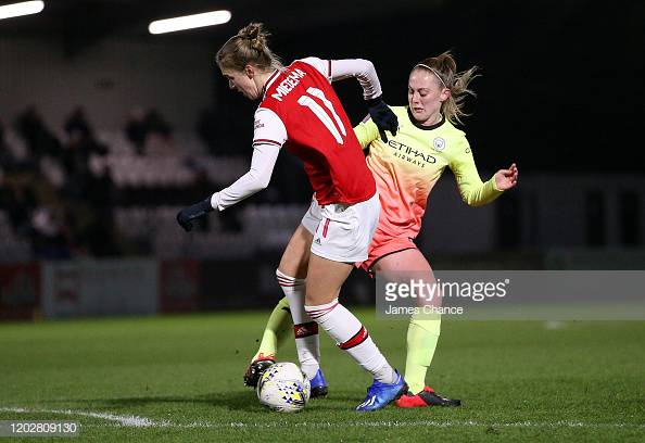 Manchester City Women will look for revenge against Arsenal in four days time Manchester City Women will look for revenge against Arsenal in four days time