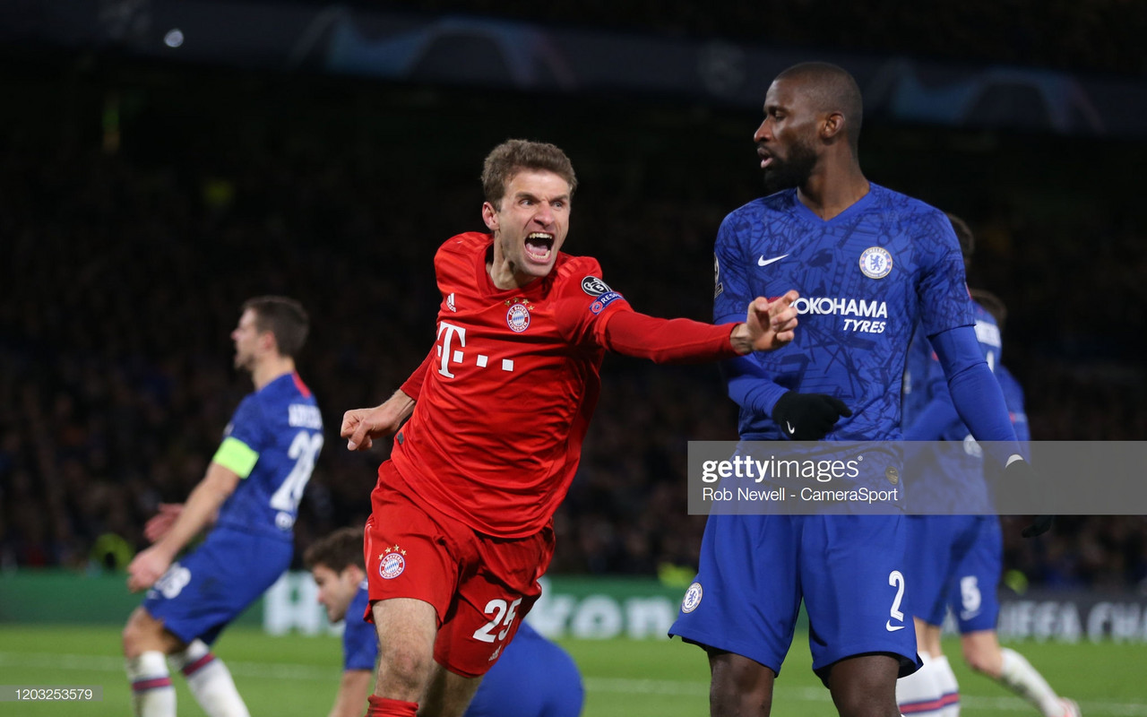 The Warm Down: Brilliant Bayern net three goals at the Bridge The Warm Down: Brilliant Bayern net three goals at the Bridge