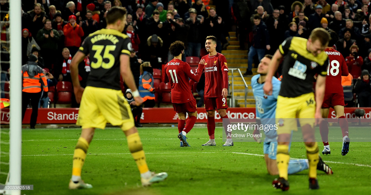 Liverpool 4-0 Southampton: Sensational second half sees Reds thrash Saints