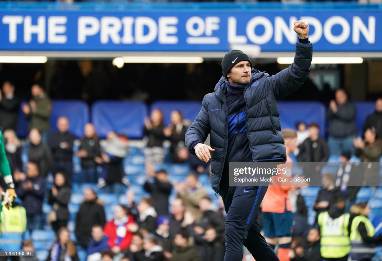 Lampard: We must stay grounded despite great performance