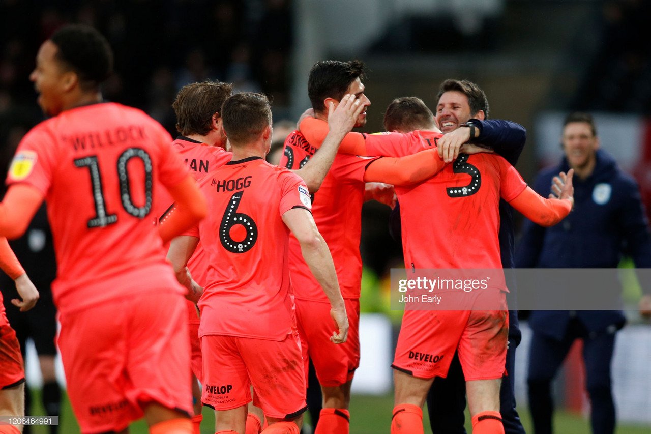 Huddersfield score late on to rescue draw at Derby