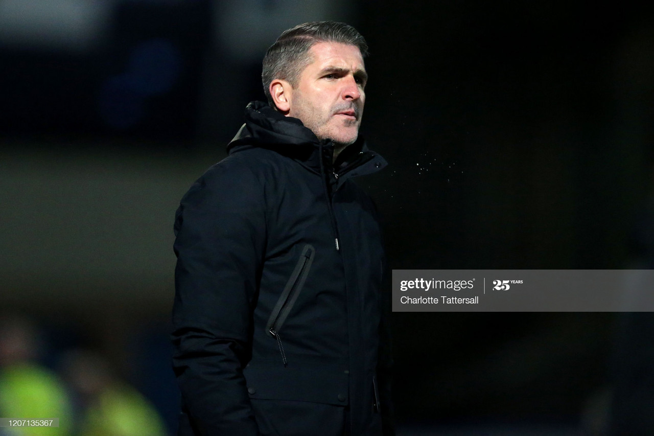 The key quotes from Ryan Lowe after
the Pilgrims' pitiable performance at Highbury