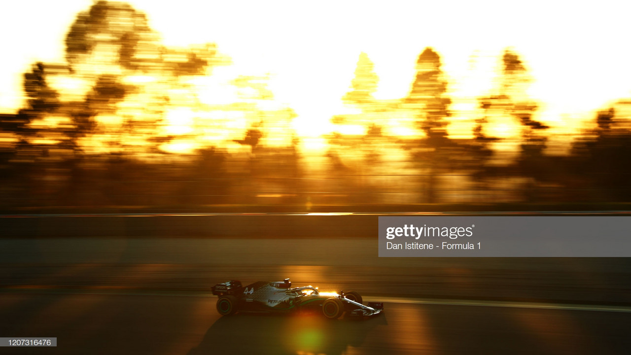 F1: Hamilton tops times as Verstappen spins on Day 1 of testing