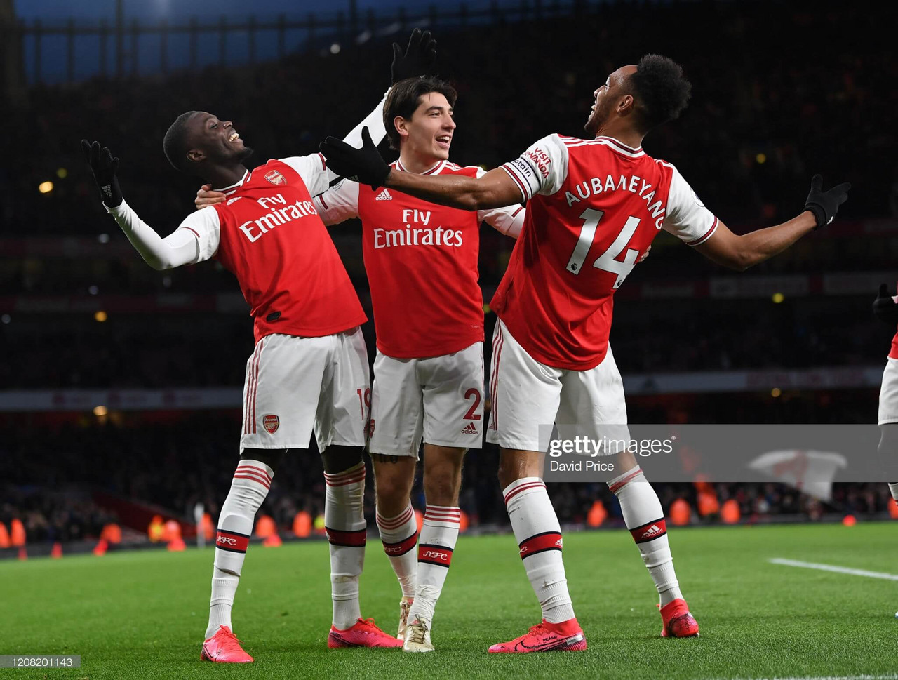 Arsenal 3-2 Everton: Mikel Arteta's Gunners triumph in thriller