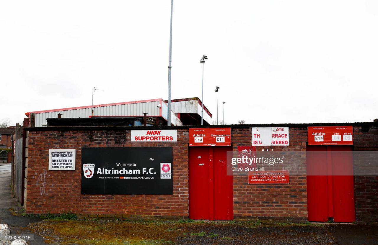 Altrincham v FC Halifax Town – Altrincham FC