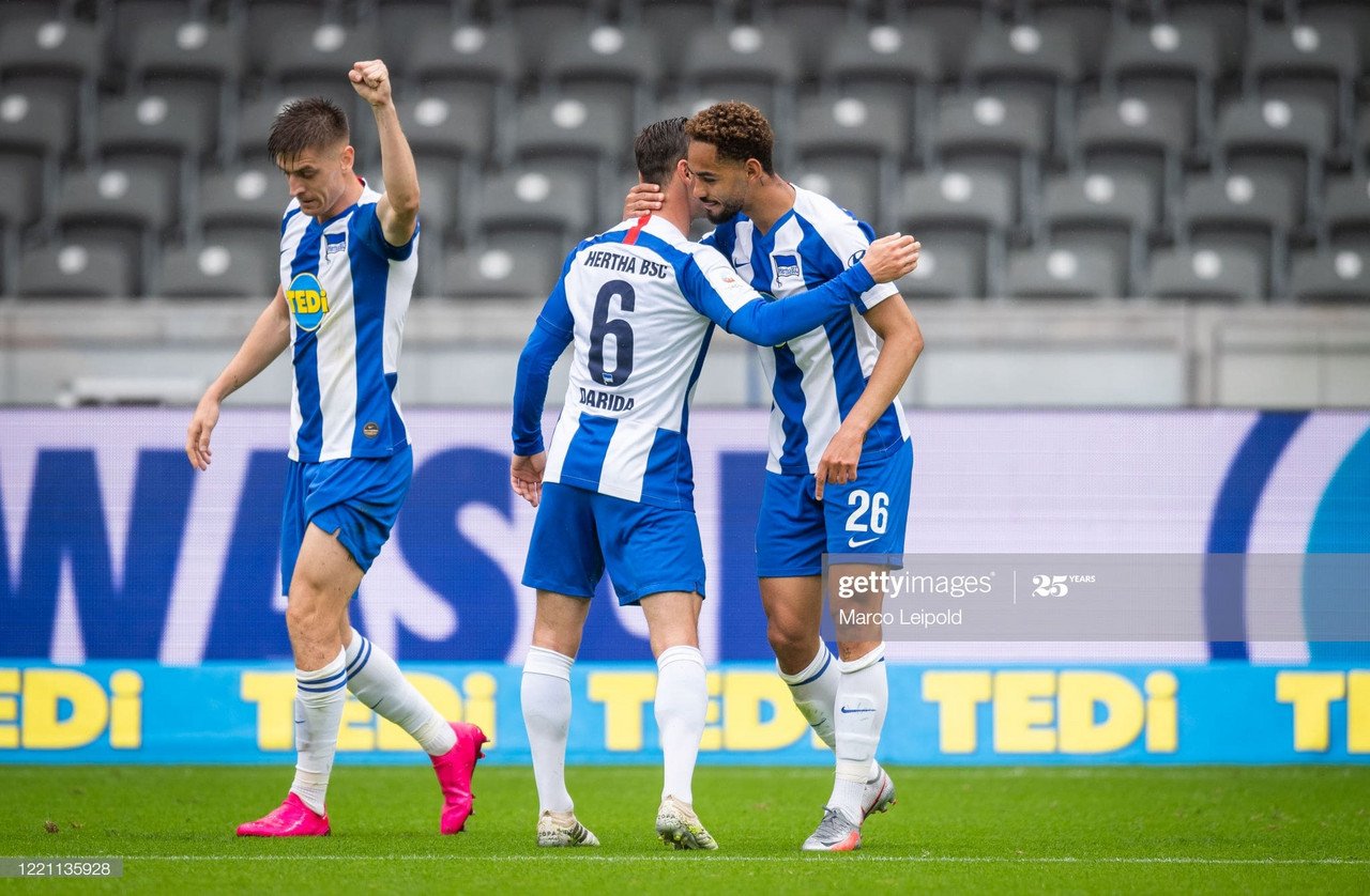 Hertha Berlin 2-0 Bayer Leverkusen: Hertha deal Bayer heavy blow in UCL fight