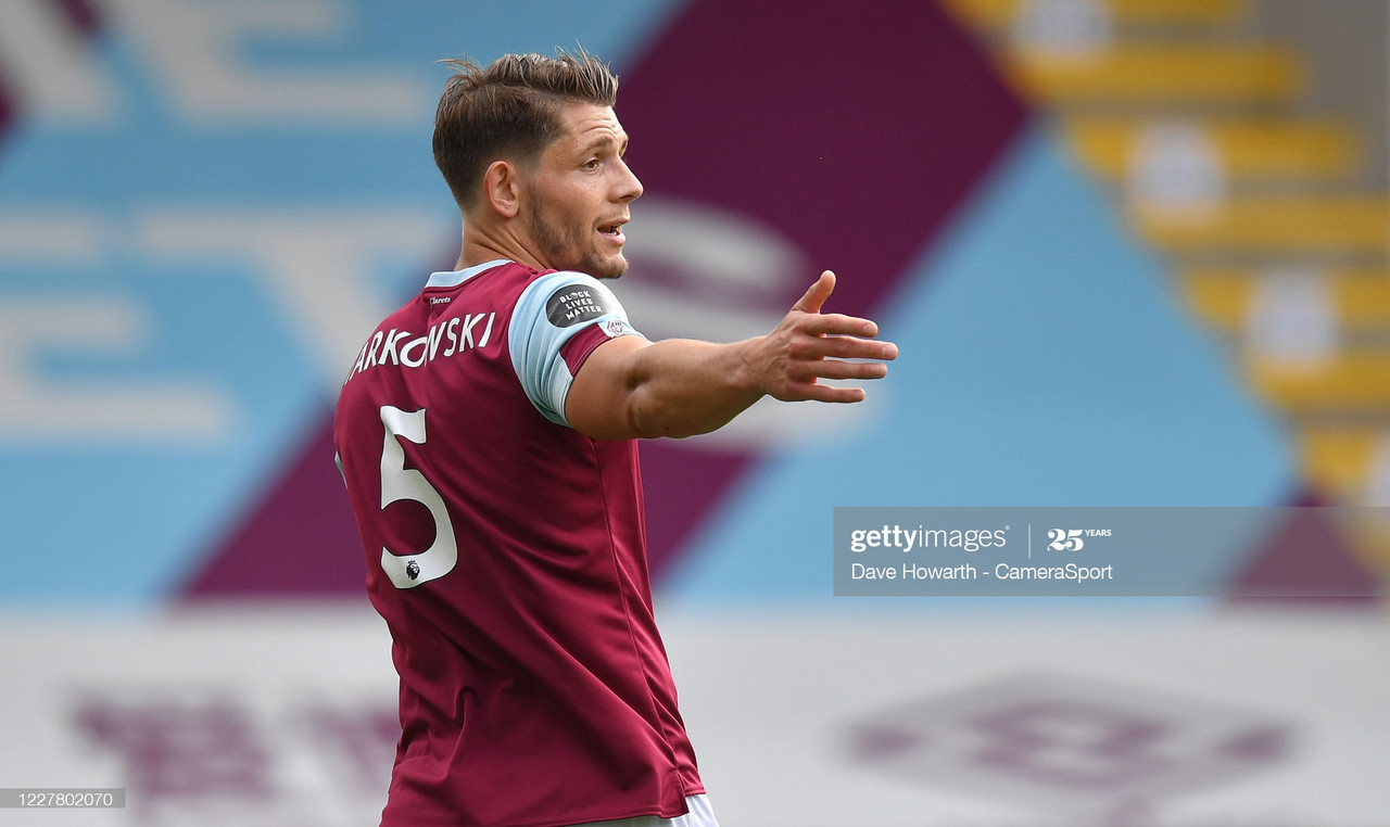 James Tarkowski linked with a move away from Turf Moor