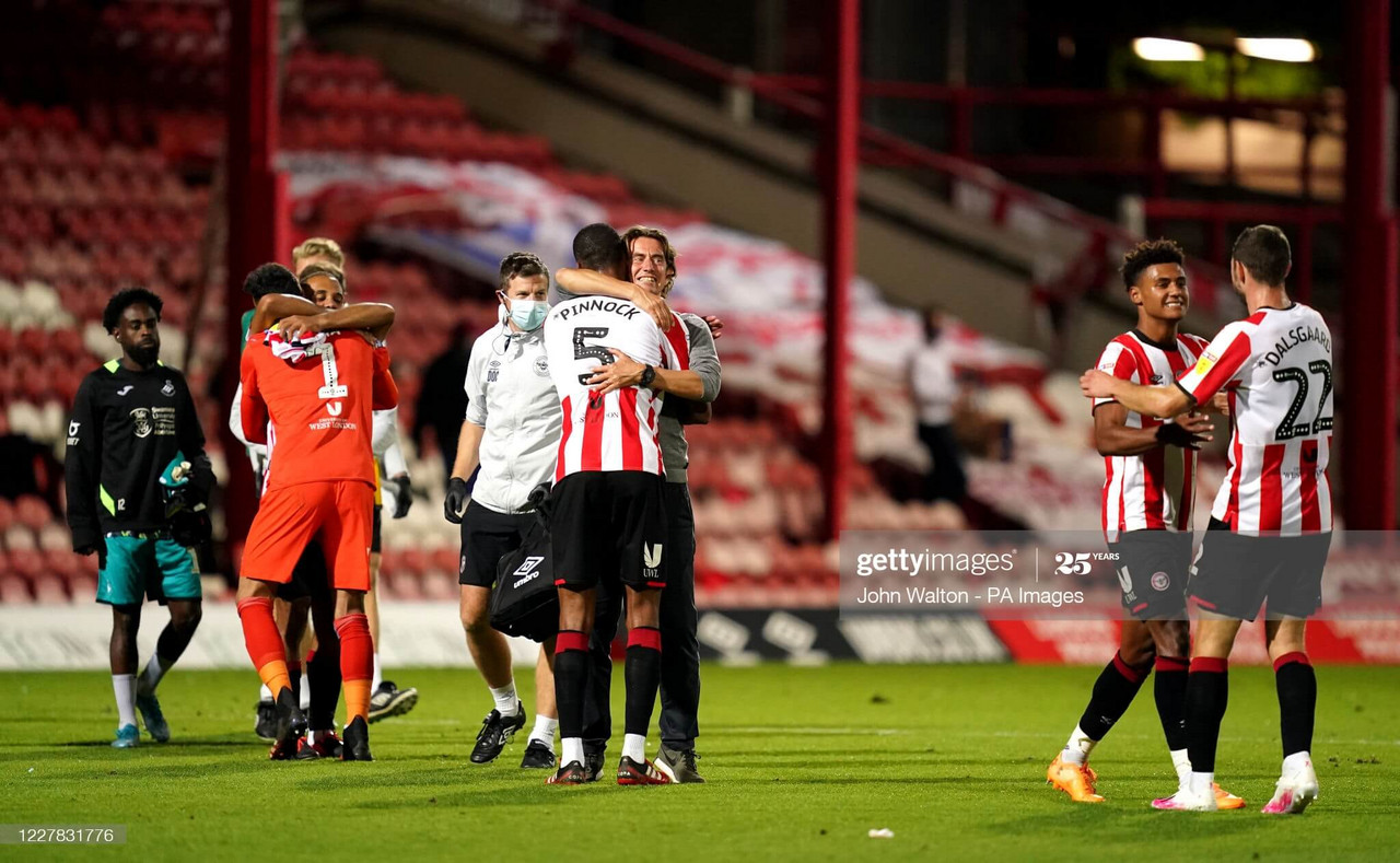 Brentford 3-1 Swansea City: Bees send Griffin Park out in style to reach play-off final