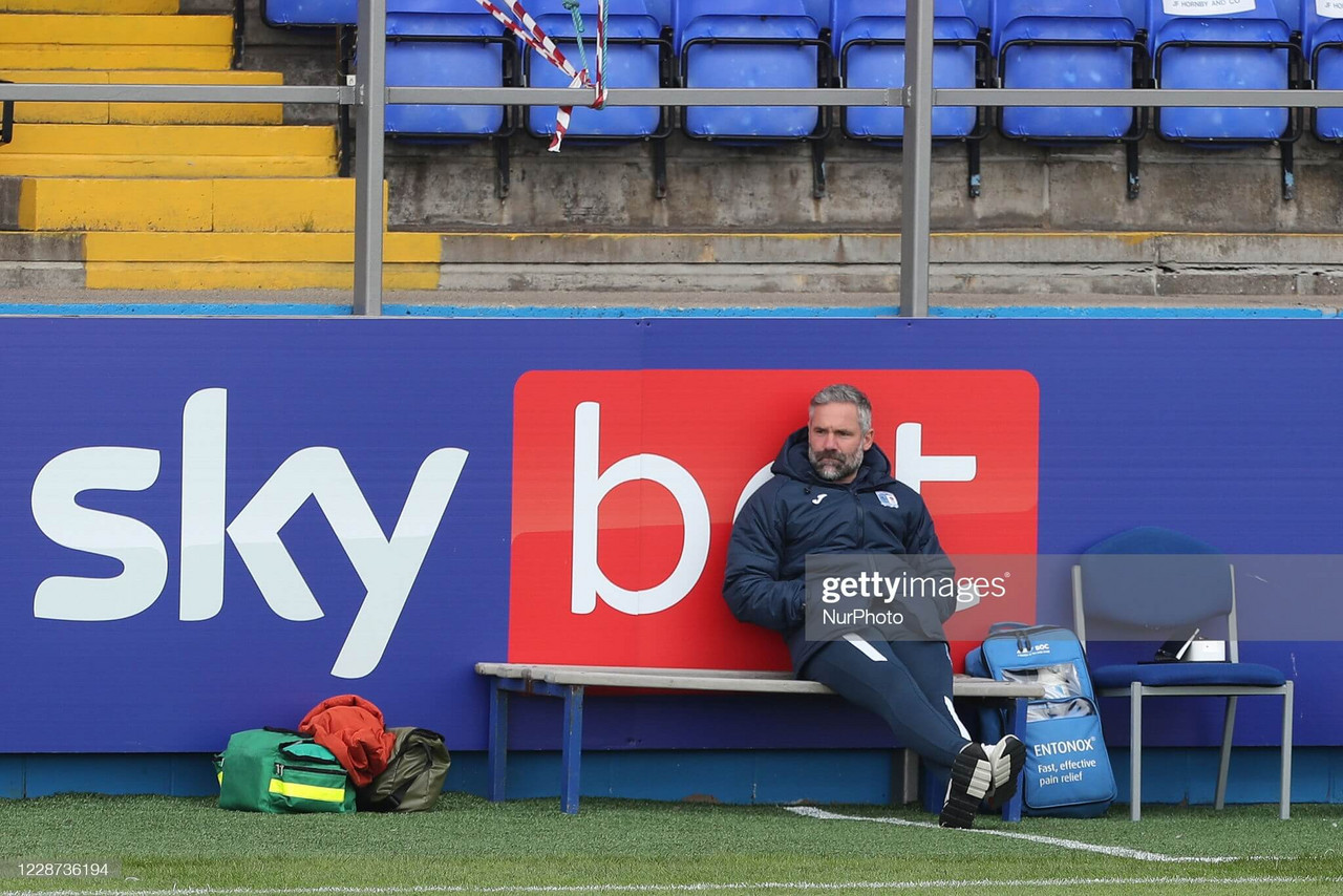 Barrow sack manager David Dunn after five months in charge