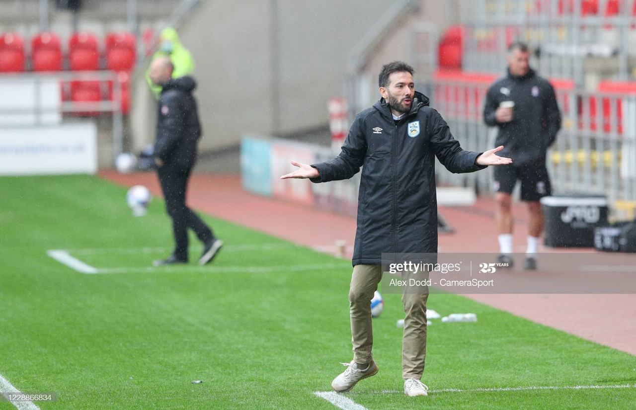 Rotherham United 1-1 Huddersfield Town: Late own goal spares Town's blushes 