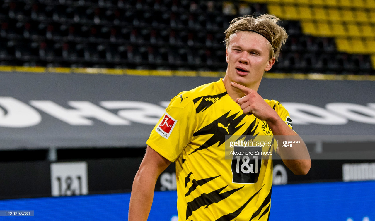 Borussia Dortmund 3-0 Schalke: Erling Haaland scores once ...