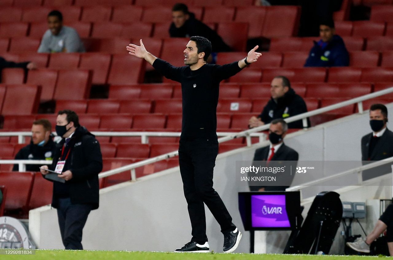 Mikel Arteta reflects on the Leicester City defeat