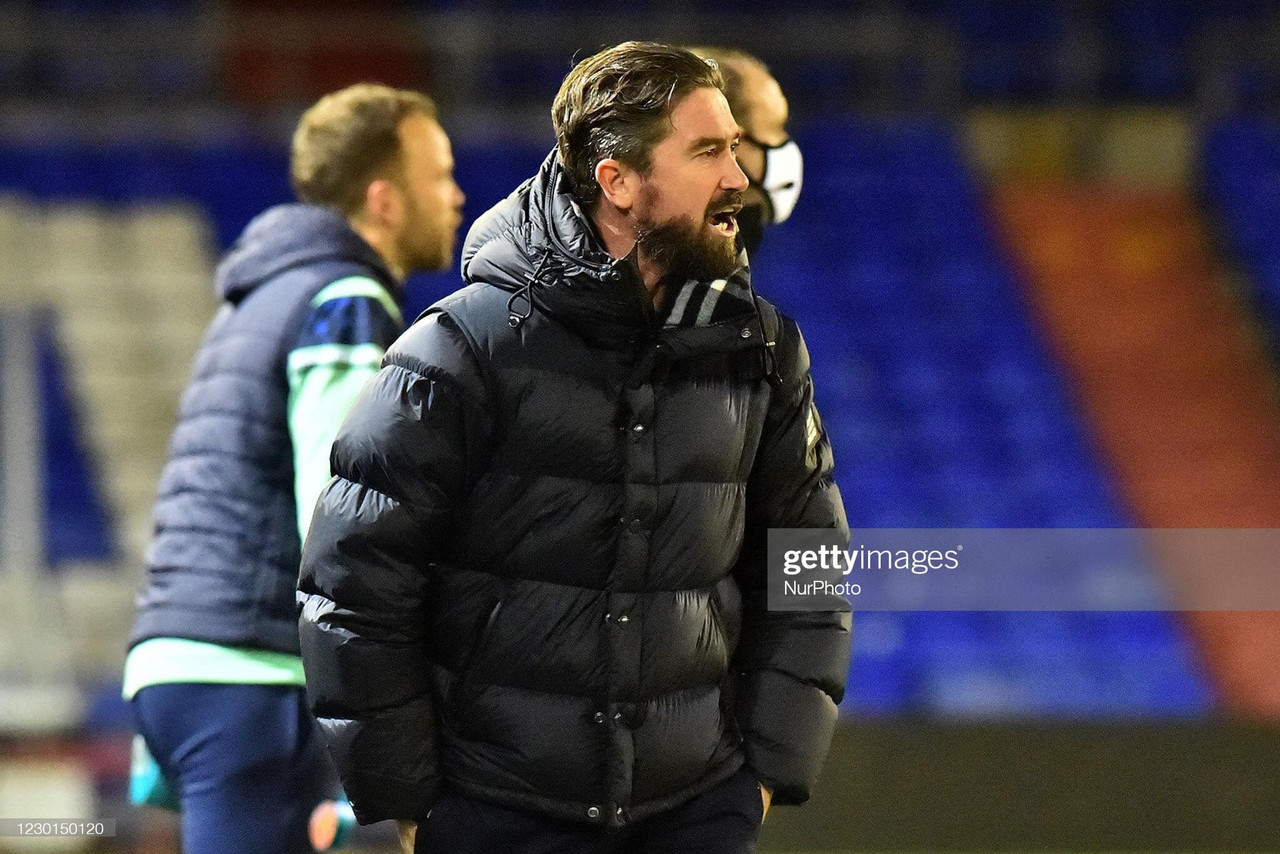 "I don't think we deserved anything today" - Harry Kewell after Oldham Athletic's loss to Harrogate Town