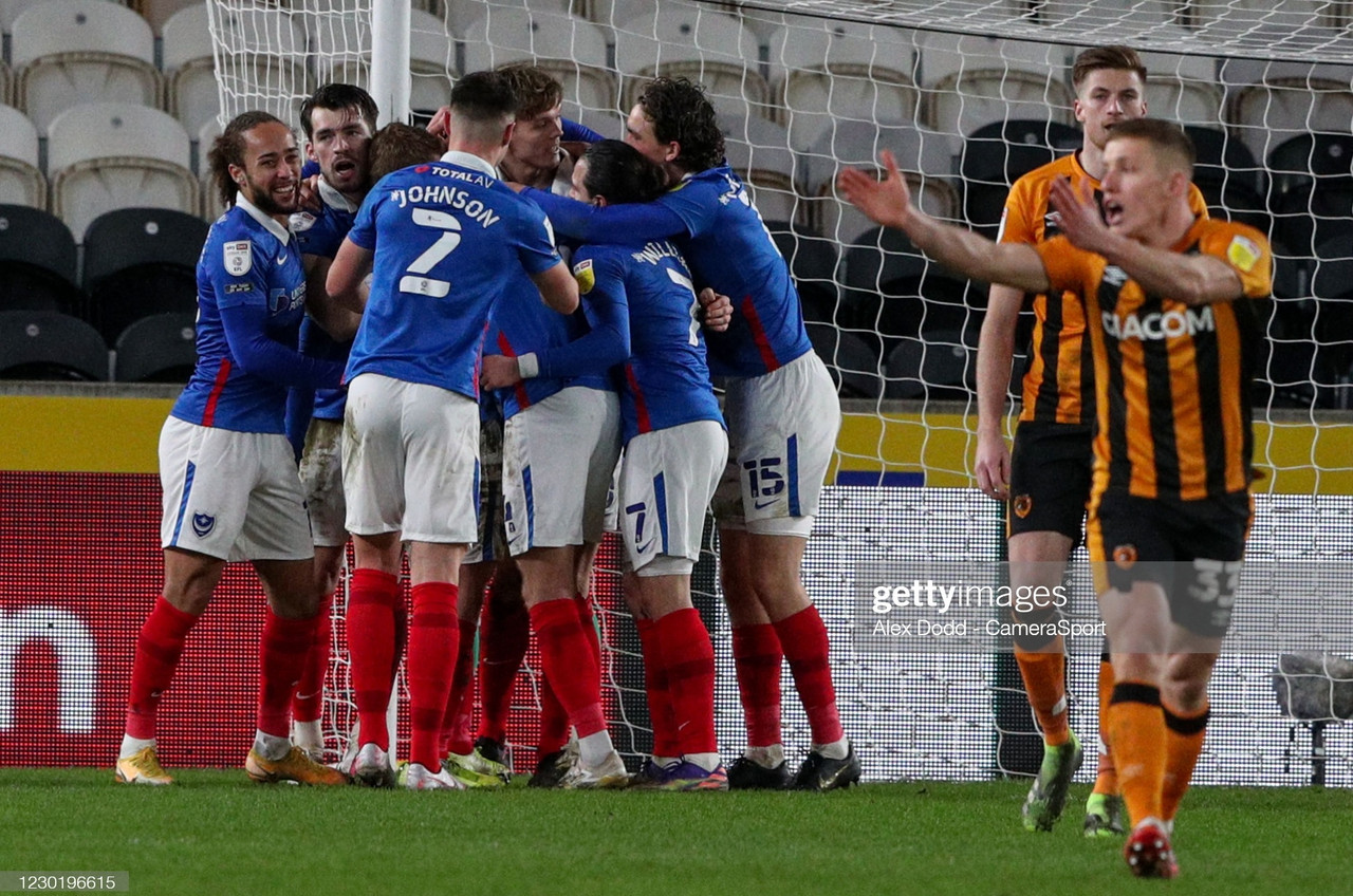 Hull City 0-2 Portsmouth: Pompey condemn Tigers to third straight defeat