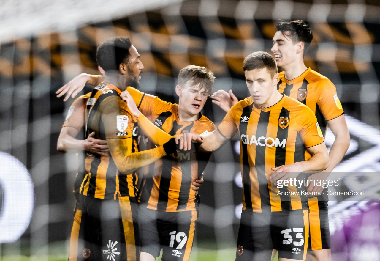 Hull City 3-0 Accrington Stanley: Tigers go top after Burgess sees red