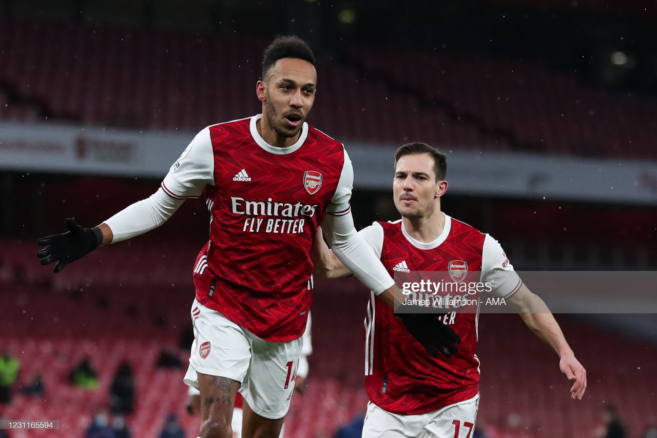 Arsenal 4-2 Leeds United: Aubameyang hat-trick sinks Leeds