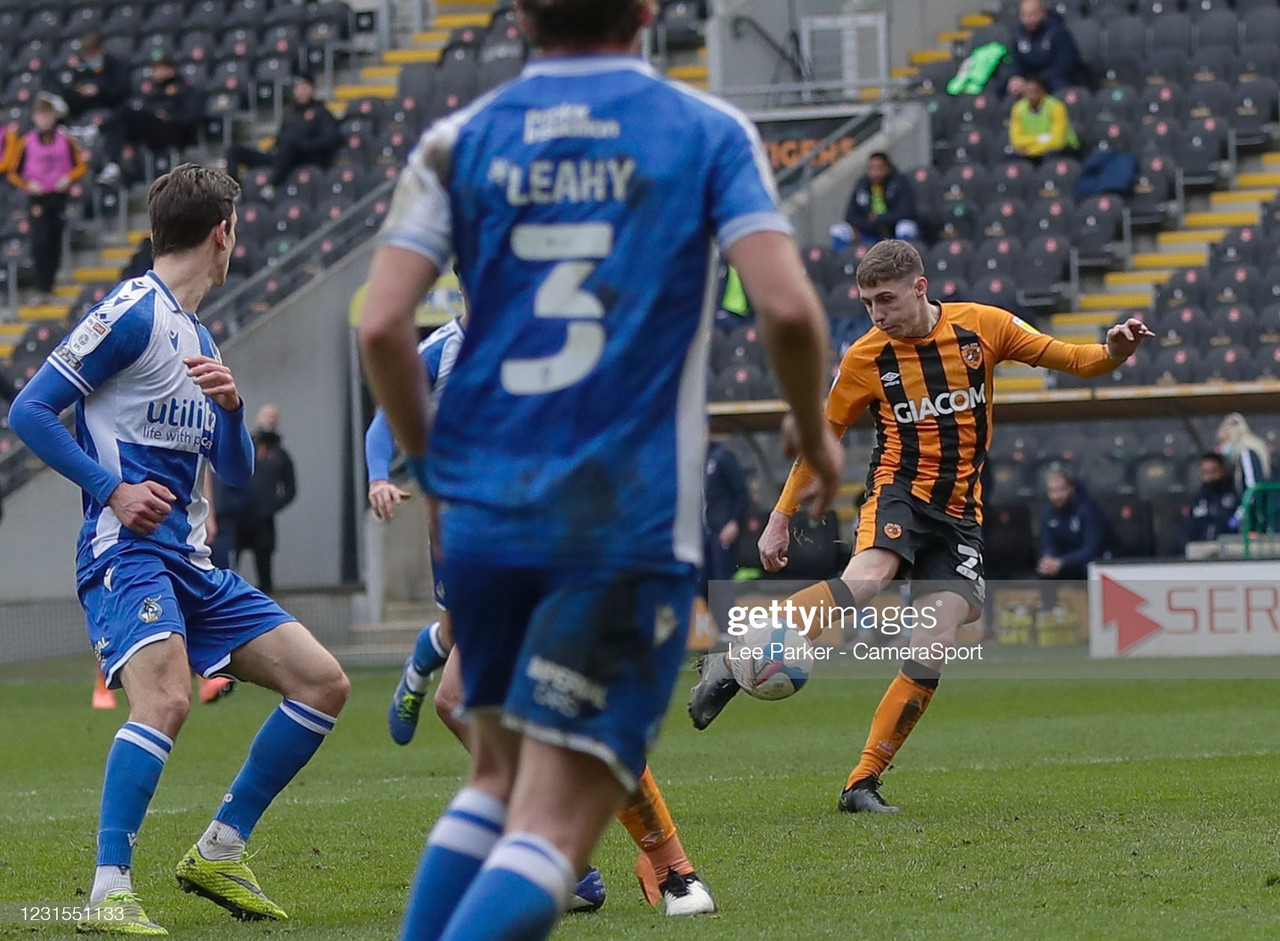 Hull City 2-0 Bristol Rovers: Tigers go top with comfortable win over Gas