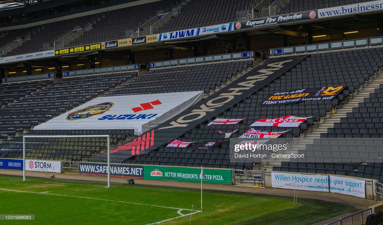 MK Dons 0-2 Crewe Alexandra: Mandron Brace Ends Dons' Winning Run