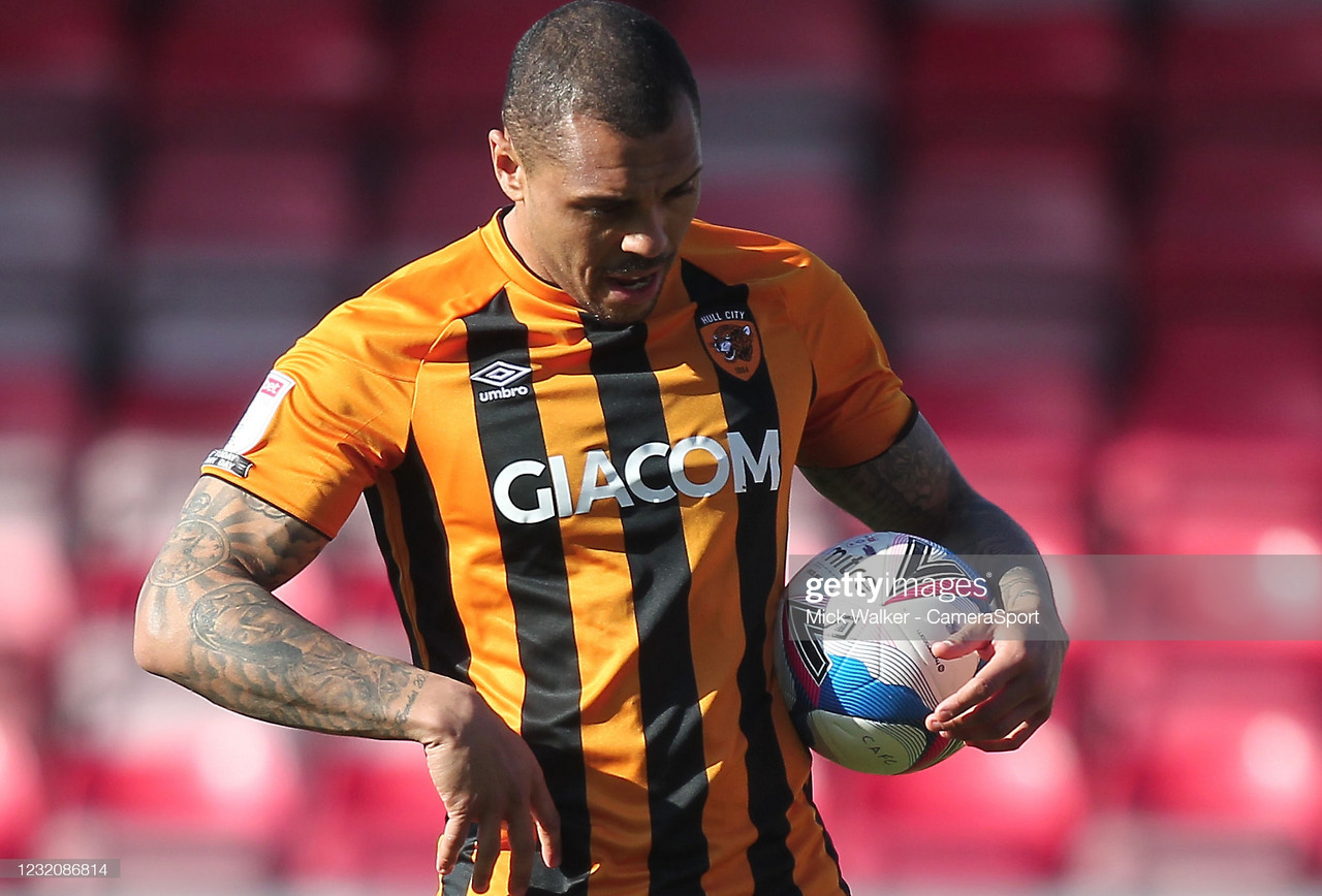 Pre-match warm up: Hull City vs Northampton Town