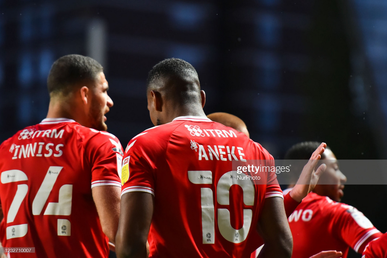 Cheltenham Town 1-1 Charlton Athletic: Debut Aneke goal cancels out Nlundulu opener