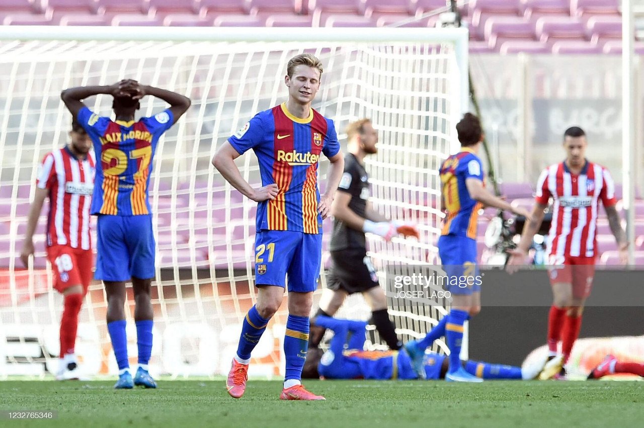 Barcelona 0-0 Atletico Madrid: Neither side make decisive move as advantage shifts to Real in title race