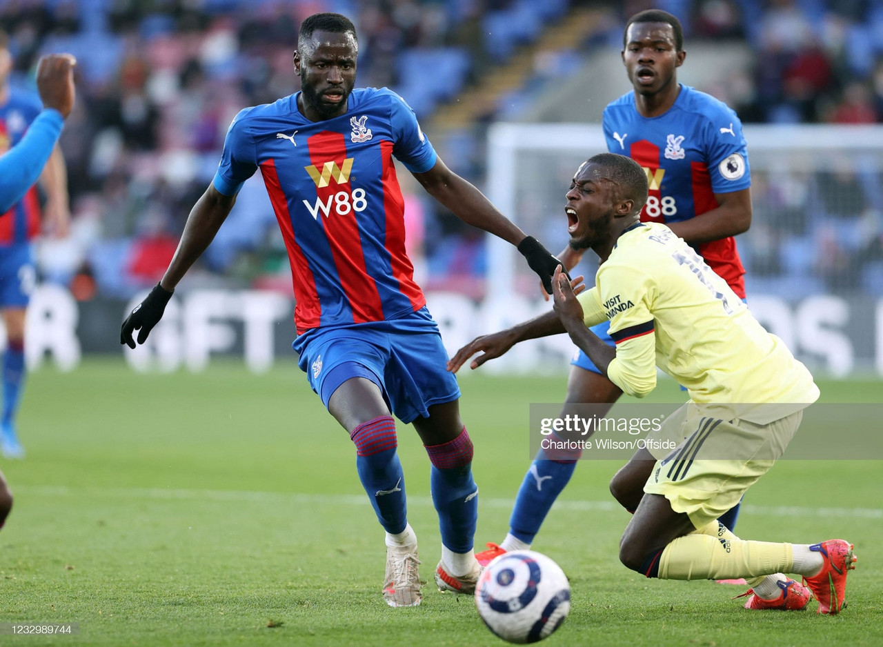 Cheikhou Kouyate's duties belong in midfield - with Arsenal display showing promise