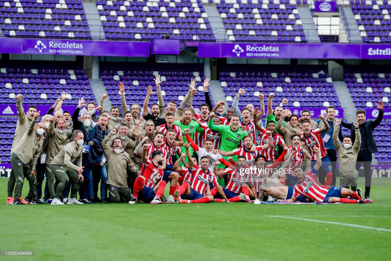 Atletico Madrid overcome final day nerves to win La Liga title