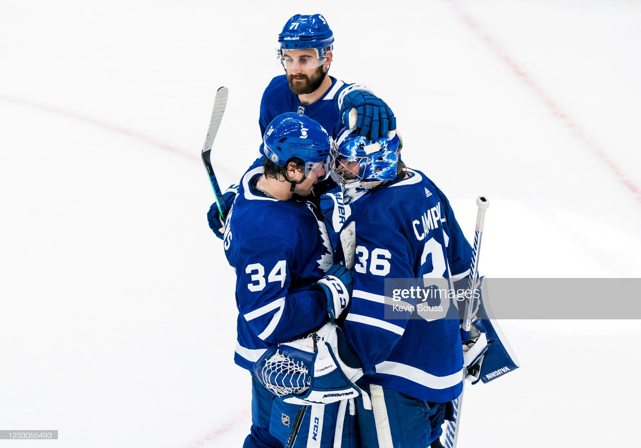 2021 Stanley Cup playoffs: Maple Leafs dominate Canadiens to even up series