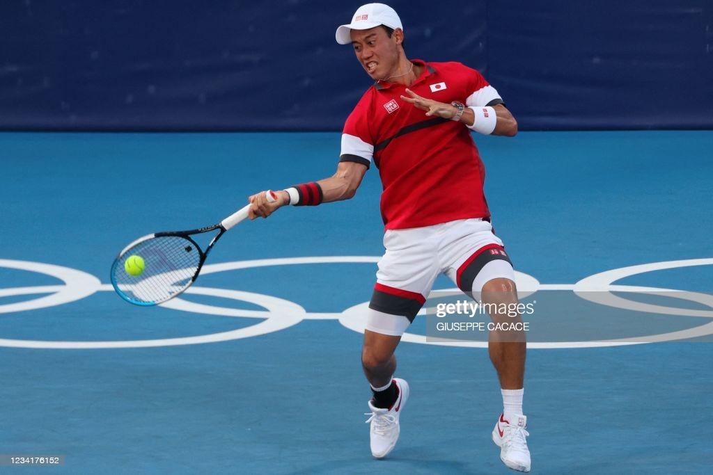 Tokyo 2020: Kei Nishikori upsets Andrey Rublev