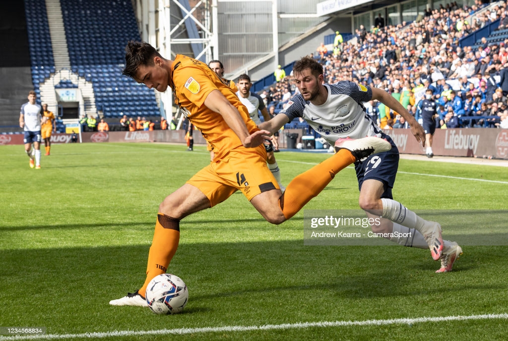 Pre-match warm up: Hull City vs Wigan Athletic