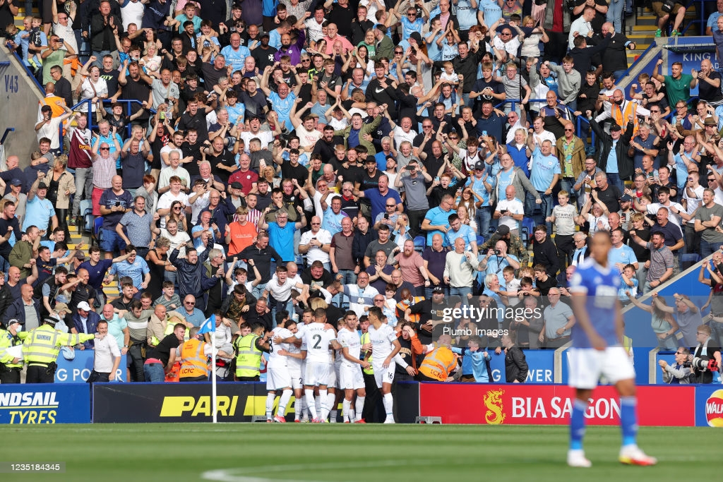 Leicester City 0-1 Manchester City: Bernardo Silva
clinches hard fought victory for visitors